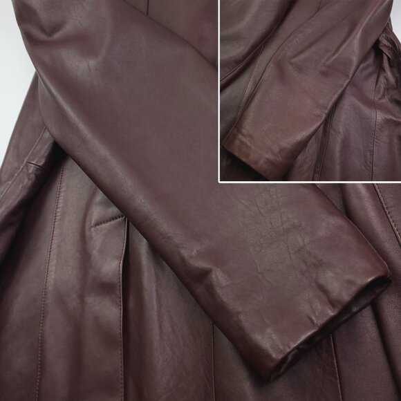 Georgetown Leather Design Remy Vintage Jacket Blazer Soft Supple Men's 46L - Picture 16 of 16